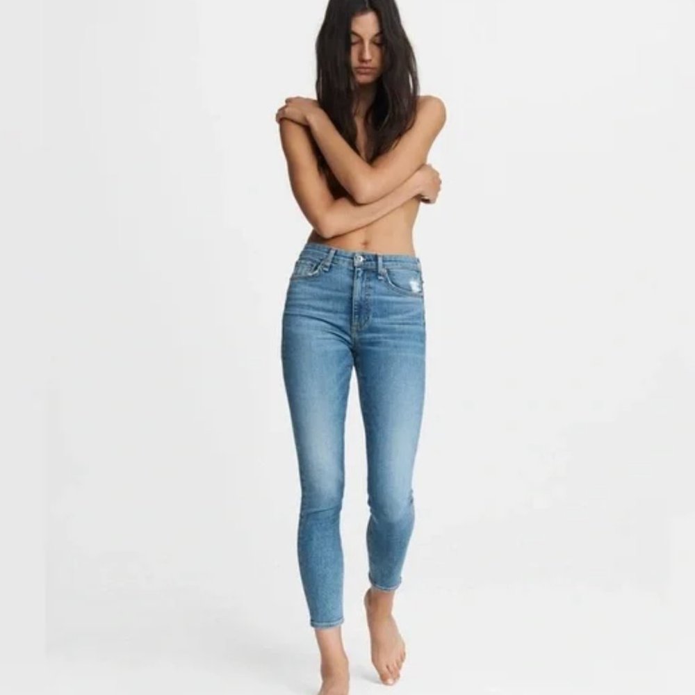 rag & bone Nina High-Rise Skinny Jeans Size 28